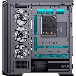 Корпус для ПК JONSBO D400 Black Фото 7