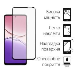 Стекло защитное Dengos Oppo A5x Black 2 pcs Фото 1