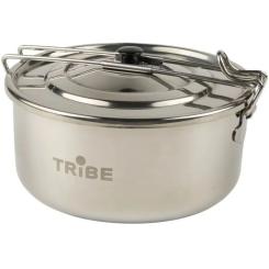 Котел туристический Tribe Tourist Pot 0,9 л сталевий Фото 1