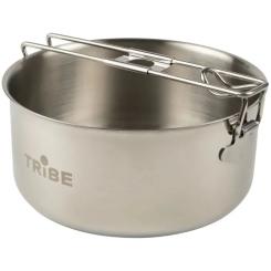 Котел туристический Tribe Tourist Pot 0,9 л сталевий Фото 2