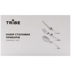 Набор туристической посуды Tribe Compact Set сталевий Фото 2