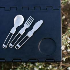 Набор туристической посуды Tribe Compact Set сталевий Фото 6