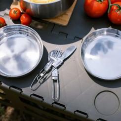 Набор туристической посуды Tribe Compact Set сталевий Фото 7