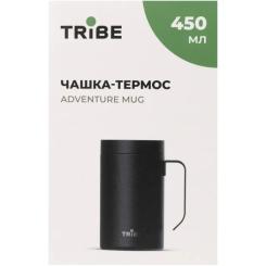 Термокружка Tribe Adventure Mug 450 мл black Фото 3