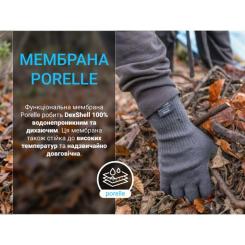 Водонепроницаемые перчатки Dexshell ThermFit 3.0 Gloves чорні M Фото 10