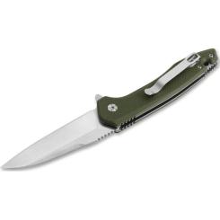 Нож Maserin Explorer, 440C, G10, зелений Фото 1