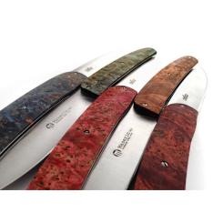Нож Maserin Gourmet, дамаск, fat carbon, зелений Фото 4
