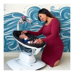 Кресло-качалка 4moms MamaRoo 5.0 grey classic Фото 8