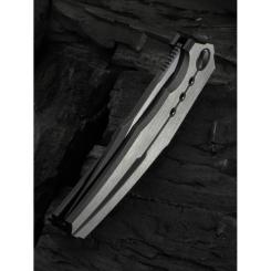Нож Weknife Kyklos Satin, Darkwash, титан Фото 10