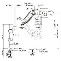 Кронштейн OfficePro MA721B Фото 11