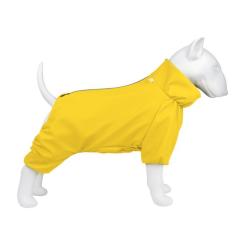 Дождевик для животных WAUDOG Clothes водонепроницаемый M35 желтый Фото 2