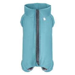 Дождевик для животных WAUDOG Clothes водонепроникний XS30 блакитний Фото