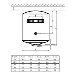 Бойлер Shivaki SHDDRY WH 2.0 80" MOIST Фото 6