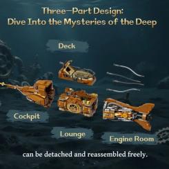 Конструктор Pantasy Steampunk- Наутілус Фото 3