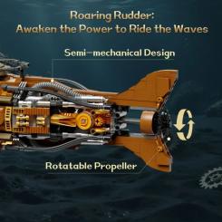 Конструктор Pantasy Steampunk- Наутілус Фото 4