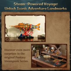 Конструктор Pantasy Steampunk- Наутілус Фото 6