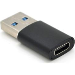 Переходник VEGGIEG USB 3.0 M to USB-C F black Фото