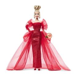 Кукла Barbie колекційна Signature Ruby Red 80-та річниця Фото 1