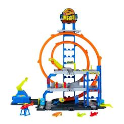 Автотрек Hot Wheels City Гараж з мега петлею Фото