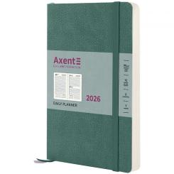 Еженедельник Axent датированный 2026 Partner Soft Skin, 145х210, серо Фото