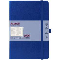 Еженедельник Axent датированный 2026 Grand Strong 195х255, синий Фото 1