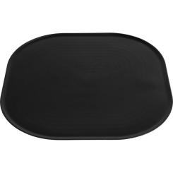 Коврик под миски Fiboo Антискользящий 47x30 см черный Фото
