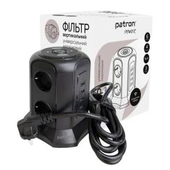 Сетевой фильтр питания Patron SP-1663-USBTW Фото