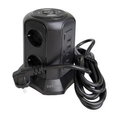 Сетевой фильтр питания Patron SP-1663-USBTW Фото 1