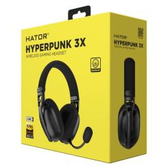 Наушники Hator Hyperpunk 3X Wireless Black Фото 6