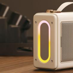 Акустическая система Havit SK823BT 16W RGB Beige Фото 7