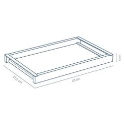Поднос Kela Kiril 43 x 27.5 х 4 см Фото 2