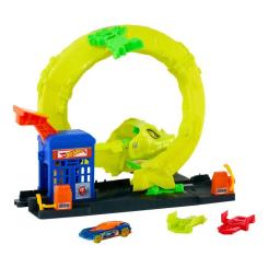 Автотрек Hot Wheels City Спиральная атака Змеи Фото 1