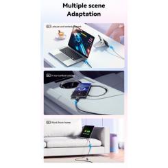 Дата кабель Essager USB-C to USB-C 1.0m 100W pink Фото 7