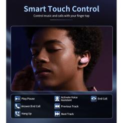 Наушники Choetech TWS Small Cube Pink Фото 5