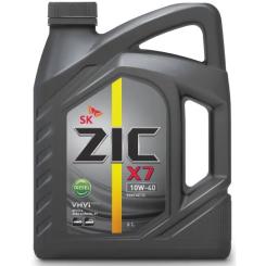 Моторное масло ZIC 10W-40 X7 DIESEL 6л Фото