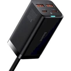 Зарядное устройство Baseus 2xUSB-C 100W + 2xUSB GaN black Фото 1