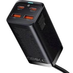 Зарядное устройство Baseus 2xUSB-C 100W + 2xUSB GaN black Фото 4