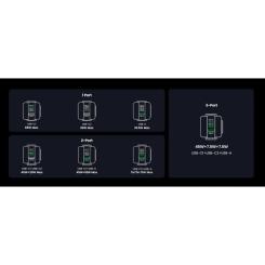Зарядное устройство Ugreen 1xUSB + 2xUSB-C 65W GaN CD361 gray Фото 10