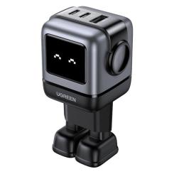 Зарядное устройство Ugreen 1xUSB + 2xUSB-C 65W GaN CD361 gray Фото