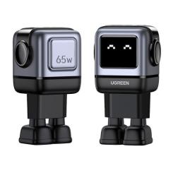 Зарядное устройство Ugreen 1xUSB + 2xUSB-C 65W GaN CD361 gray Фото 1