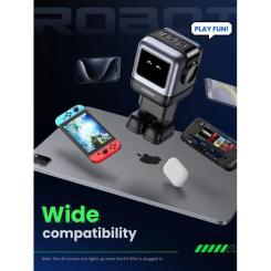 Зарядное устройство Ugreen 1xUSB + 2xUSB-C 65W GaN CD361 gray Фото 3