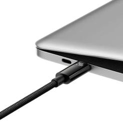 Дата кабель Baseus USB-C to USB-C 1.0m 240W Black Фото 4
