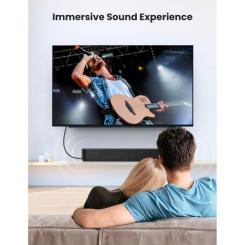 Кабель мультимедийный Ugreen Optical Toslink 1.5m AV122 black Фото 2