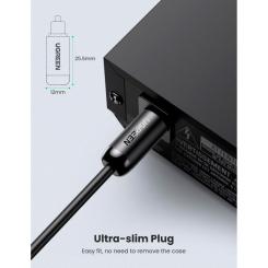 Кабель мультимедийный Ugreen Optical Toslink 1.5m AV122 black Фото 6