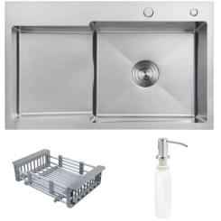 Мойка кухонная Kroner Geburstet-7848RHM Фото