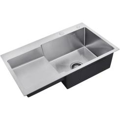Мойка кухонная Kroner Geburstet-7848RHM Фото 3