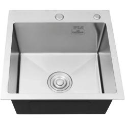 Мойка кухонная Kroner Gebьrstet-4545HM Фото 1