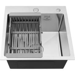 Мойка кухонная Kroner Gebьrstet-4545HM Фото 7