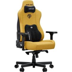 Кресло игровое Anda Seat Kaiser 3E Fabric XL Bright Yellow Фото 1