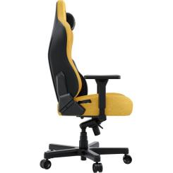 Кресло игровое Anda Seat Kaiser 3E Fabric XL Bright Yellow Фото 3
